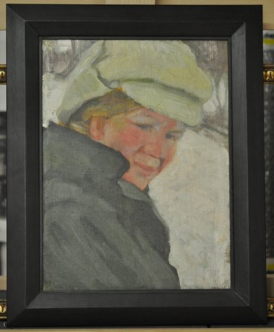 Porträtt av Maria Frank av Franz Marc