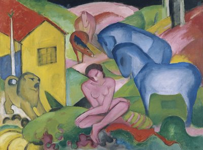 Drömmen  av Franz Marc