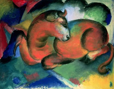 Red Bull av Franz Marc