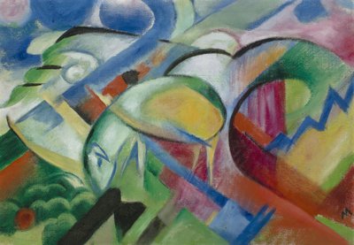 Fåren av Franz Marc