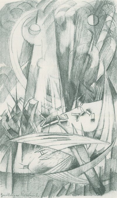 Ett magiskt ögonblick av Franz Marc