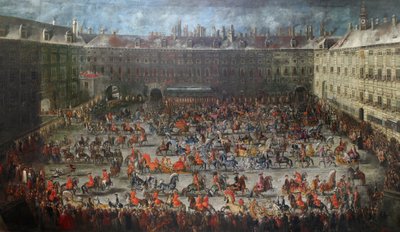 Sleighride av det kejserliga hovet av Franz Michael Augustin von Purgau