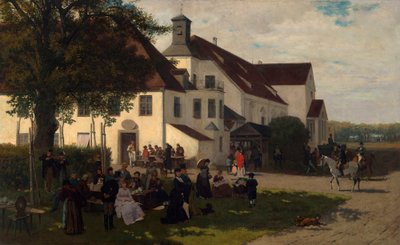 Slottsvärdshuset i Alt-Schleißheim av Franz Quaglio