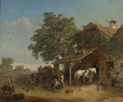 Smedjan på Heeresstrasse av Franz Reinhold