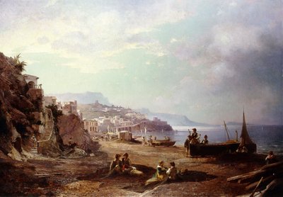 Amalfi, av Franz Richard Unterberger