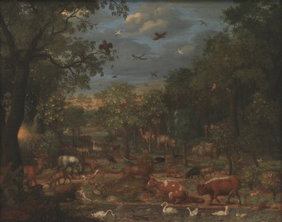 Paradiset före människans fall av Franz Rösel von Rosenhof