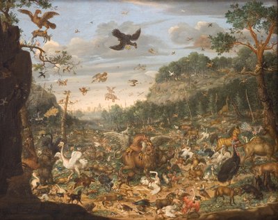 Jorden efter människans fall av Franz Rösel von Rosenhof