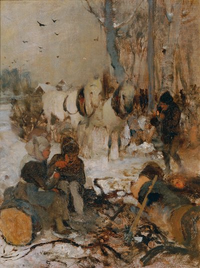 Vinter av Franz Rumpler