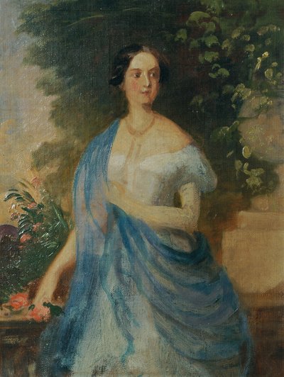 Clothilde Prinsessan Dietrichstein av Franz Schrotzberg
