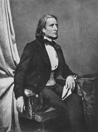 Franz Liszt, c1860, 1939 av Franz Seraph Hanfstaengl