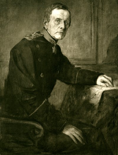 Helmuth von Moltke den äldre av Franz Seraph von Lenbach