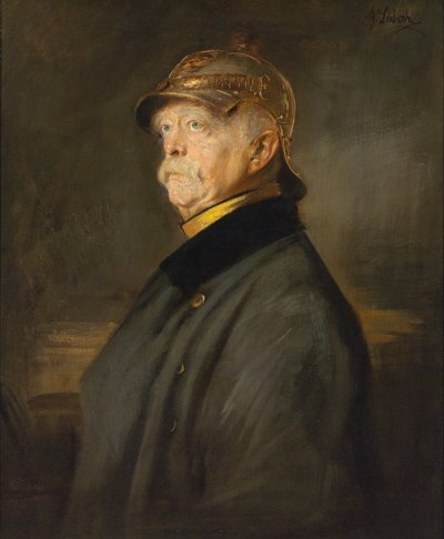 Porträtt av Otto von Bismarck av Franz Seraph von Lenbach