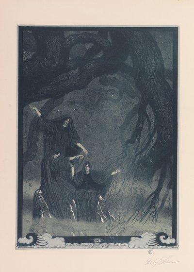 Nibelungens ring, 1914. av Franz Stassen