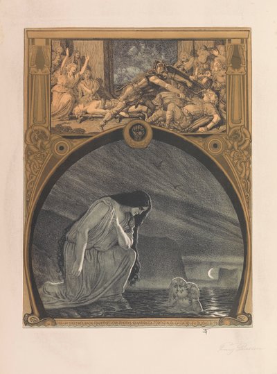 Nibelungens ring, 1914. av Franz Stassen