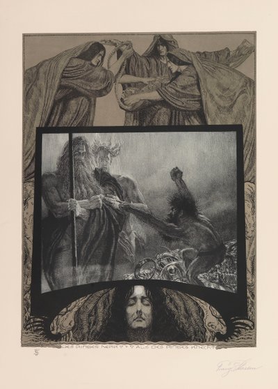 Nibelungens ring, 1914. av Franz Stassen