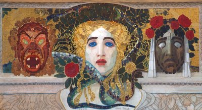 Design för en mosaik av Franz Thiele