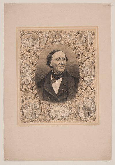 H. C. Andersen av Franz Wilhelm Obermann