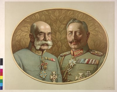 Kejsare av Österrike och Vilhelm II Franz Joseph I av Franz Wurbel