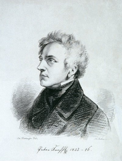 Målaren Johann Peter Krafft av Franz Xaver Stöber