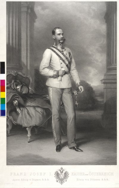 Kejsare av Österrike Franz Joseph I av Franz Xaver Winterhalter