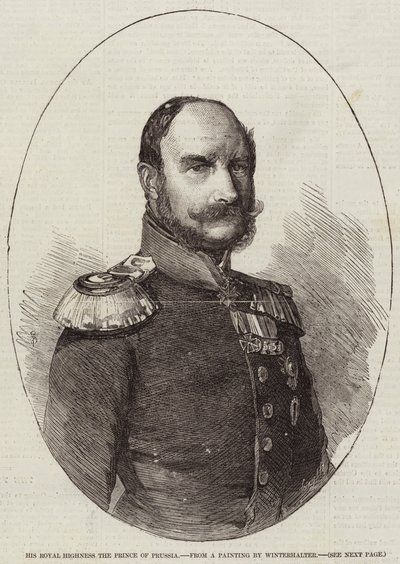 Hans kungliga höghet prinsen av Preussen av Franz Xaver Winterhalter