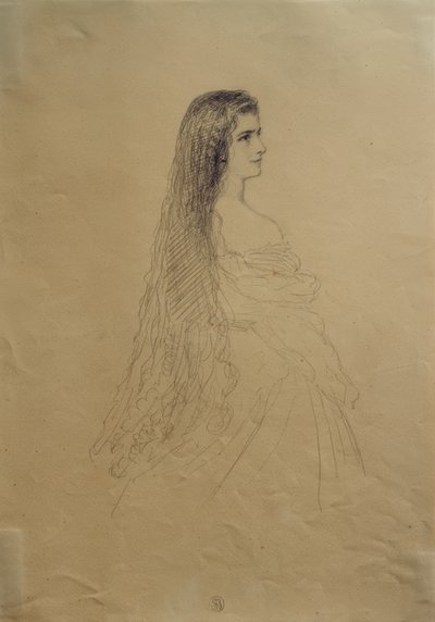 Kejsarinnan Elisabeth av Österrike av Franz Xaver Winterhalter