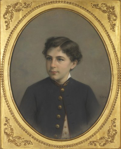 Porträtt av Alexandre Antoine, greve Colonna-Walewski 1844-1898, 1860 av Franz Xaver Winterhalter