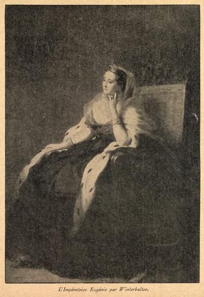 Porträtt av kejsarinnan Eugénie av Franz Xaver Winterhalter