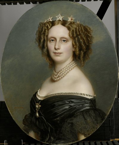 Porträtt av Sophia Frederika Mathilda (1818-77), prinsessan av Württemberg av Franz Xaver Winterhalter