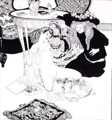 Lesbische Szene, Tafel 17 aus 