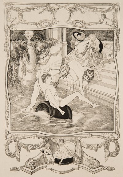 Samling av galanta och erotiska fantasier. av Franz von Bayros