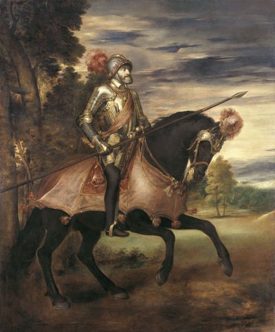 Karl V vid Mühlberg av Franz von Lenbach
