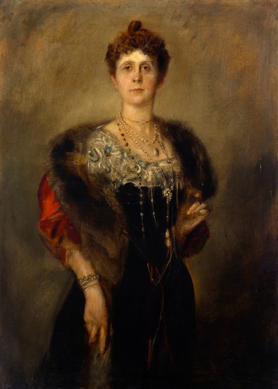 Emma Mumm (von Schwarzenstein) av Franz von Lenbach