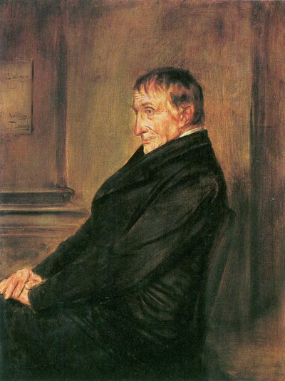 Porträtt av Ignaz von Döllinger av Franz von Lenbach