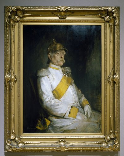 Porträtt av Otto Eduard Leopold von Bismarck av Franz von Lenbach