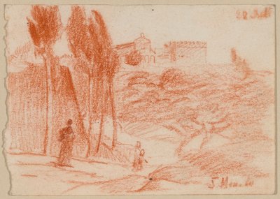 S. Miniato al Monte i Florens av Franz von Lenbach