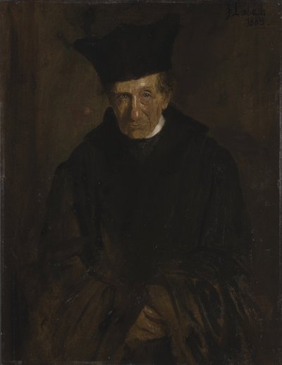 Teologen Ignaz von Döllinger av Franz von Lenbach