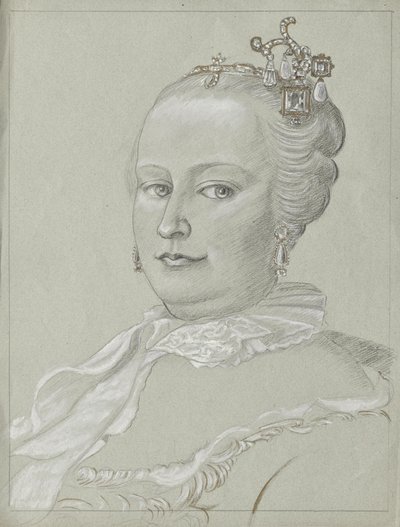 Kejsarinna Maria Theresia av Franz von Matsch