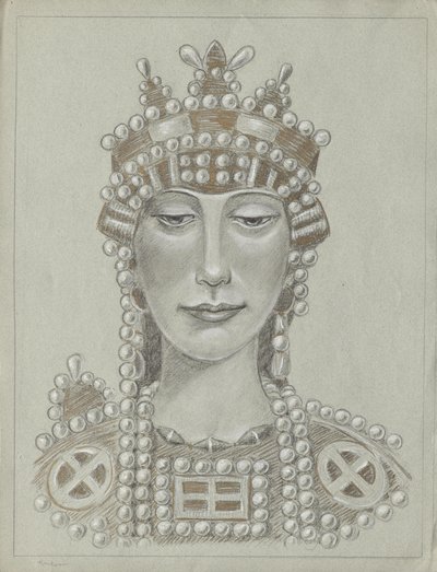 Kejsarinnan Theodora av Franz von Matsch