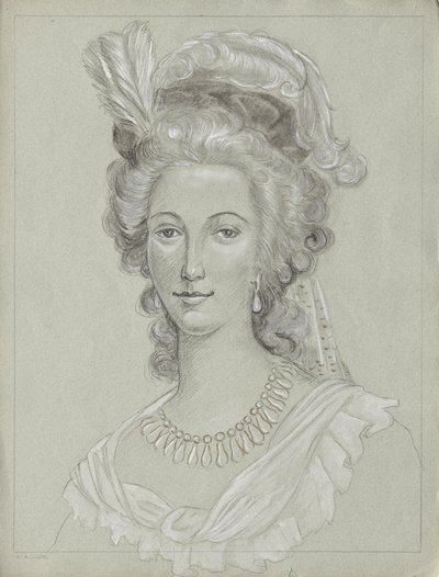 Drottning Marie Antoinette av Franz von Matsch