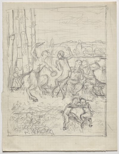 Faunernas dans av Franz von Matsch