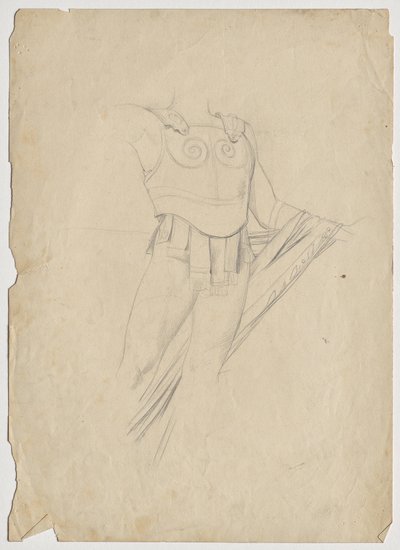 Torso med bröstskydd av Franz von Matsch