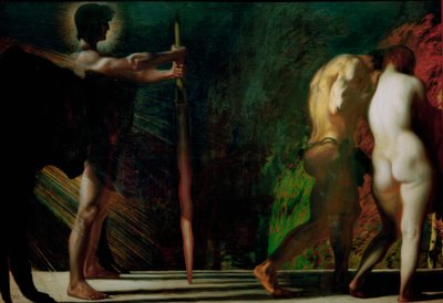 Förlorade paradiset av Franz von Stuck