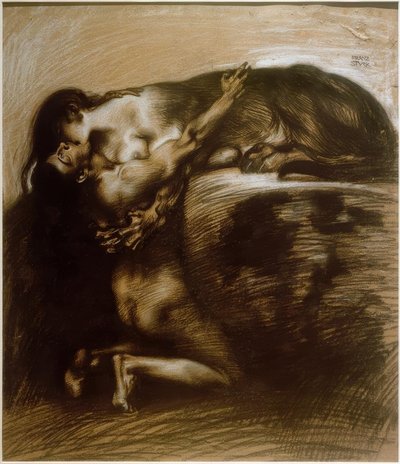 Sfinxens kyss av Franz von Stuck