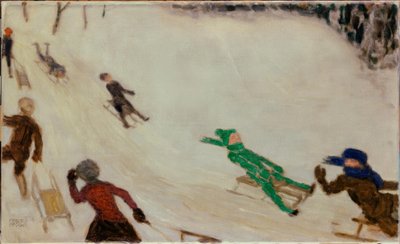 F. v. Fast, pulka barn av Franz von Stuck
