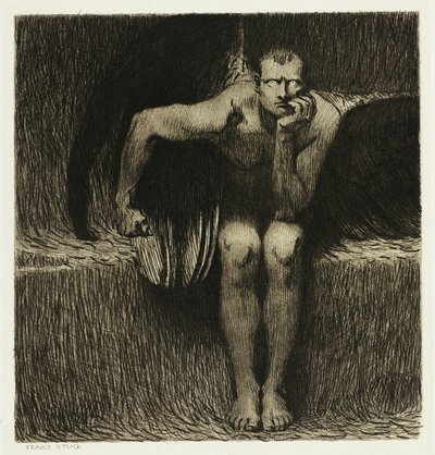 djävulen av Franz von Stuck