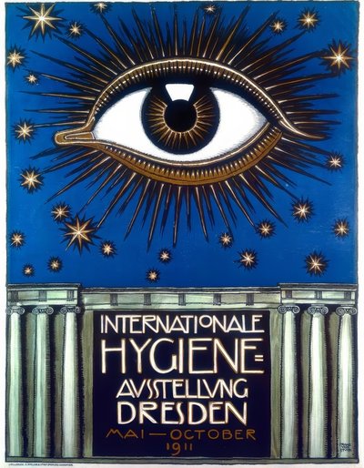 Fast, utställningsaffisch 1911 av Franz von Stuck