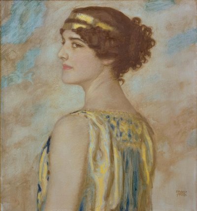 Dotter Mary som grek av Franz von Stuck