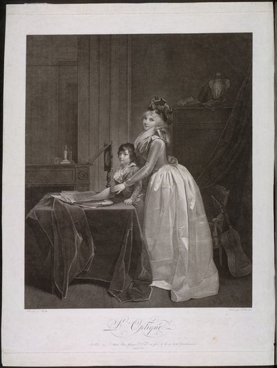 The Optical Viewer, c. 1794. av Fréderic Cazenave