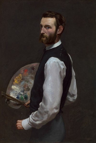 Självporträtt av Frédéric Bazille